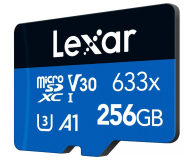 Lexar 256GB microSDXC High-Performance 633x UHS-I A1 V30 - 603806 - zdjęcie 1